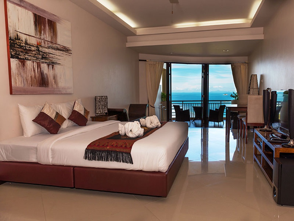 Просторный номер Sea View с видом на море